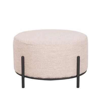 Homestorecity Poef Troy - Naturale - Boucle - XL