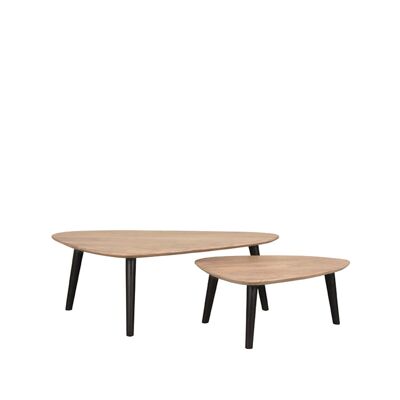 Homenegoziocittà Salontafel Rock - Rough - Mangohout