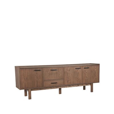 Homestorecity Dressoir Cali - Humo - Eiken