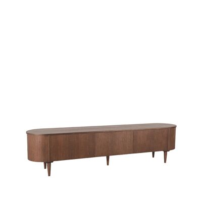 Homestorecity Mueble Tv Oliva - Walnoot - Eiken - 220 cm