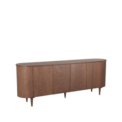 Homestorecity Vestidor Oliva - Walnoot - Eiken - 220 cm