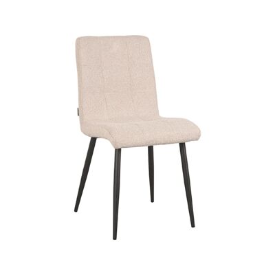 Homestorecity Eetkamerstoel Sam - Naturel - Boucle
