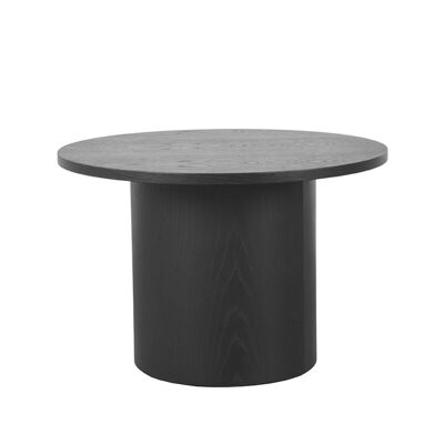 Homestorecity Salontafel Oliva - Noir - Eiken - 60 cm