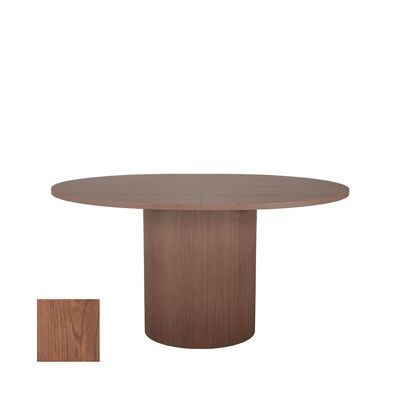 Homestorecity Eetkamertafel Oliva - Walnoot - Eiken - 150-200 cm - Uitschuifbaar