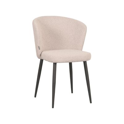 Homestorecity Eetkamerstoel Wave - Naturel - Boucle
