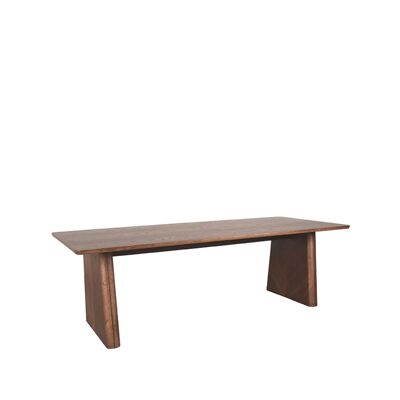 Homestorecity Eetkamertafel Jule - Walnoot - Eiken - 210 cm