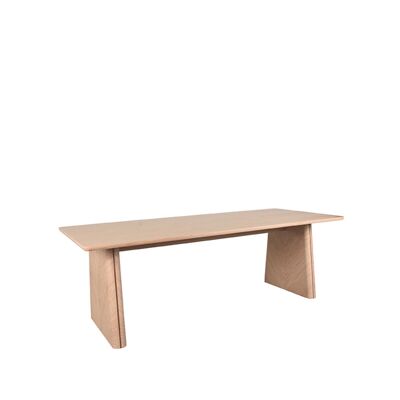 Homestorecity Eetkamertafel Jule - Natural - Eiken - 210 cm