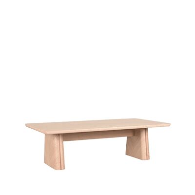 Homestorecity Salontafel Jule - Naturel - Eiken - 140 cm