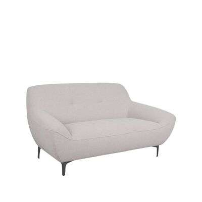 Homestorecity Bank Solano - Naturel - Boucle - 2-Zits