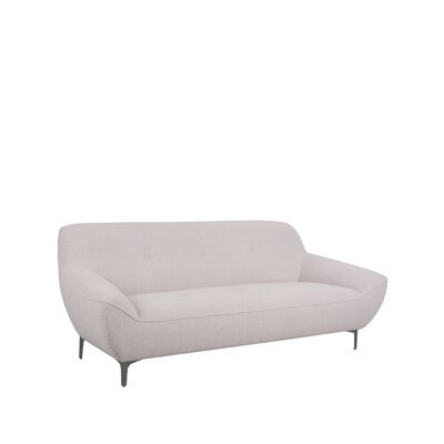 Homestorecity Bank Solano - Naturel - Boucle - 3-Zits