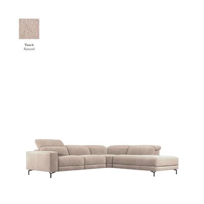 Homestorecity Bank Reza - Naturel - Boucle - Droit