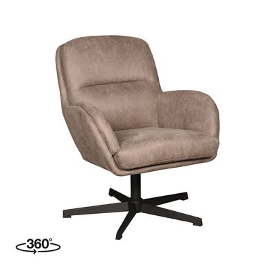 Sillón Homestorecity Moss - Taupe - Micro Suede