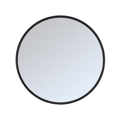 Homestorecity Spiegel Oliva - Noir - Eiken - 110 cm