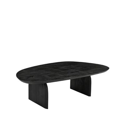 Homestorecity Salontafel Cooper - Zwart - Mangohout