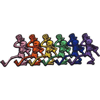 Patchs Grateful Dead - Thermocollants - Squelettes dansants