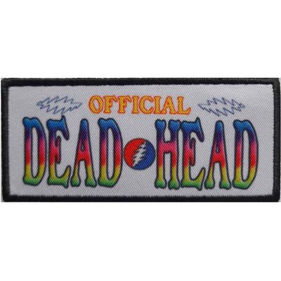 Parches de Grateful Dead para planchar - Dead Head oficial