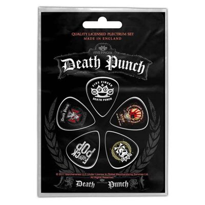 Plettro Five Finger Death Punch - Confezione multipla - FFDP