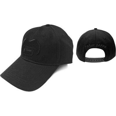Gorra de béisbol de Frank Zappa con bigote negro