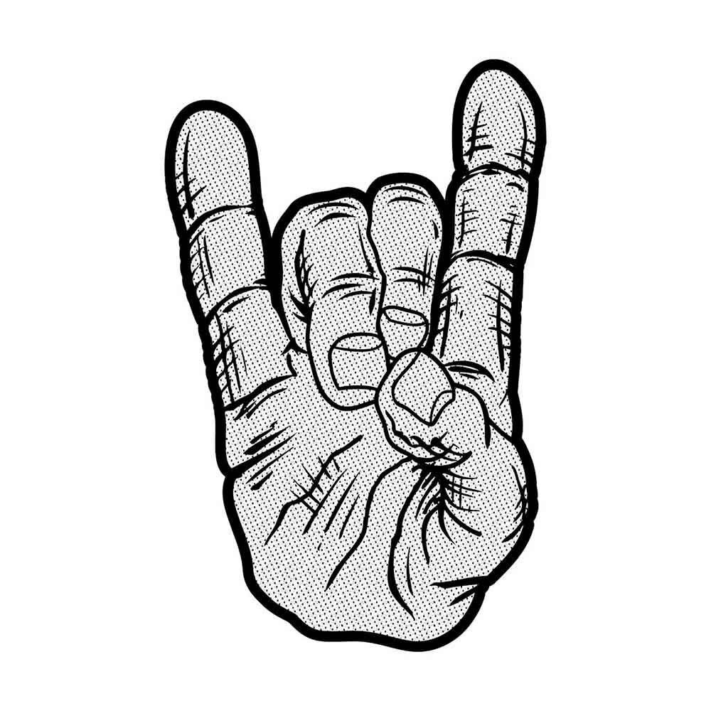 Toppe generiche - Tessuto da cucire - Corna del diavolo