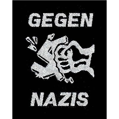 Patchs génériques - Tissé à coudre - Gegen Nazis