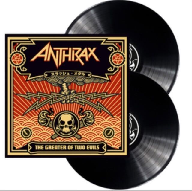 Disco de vinilo LP de Anthrax: el mayor de los dos males