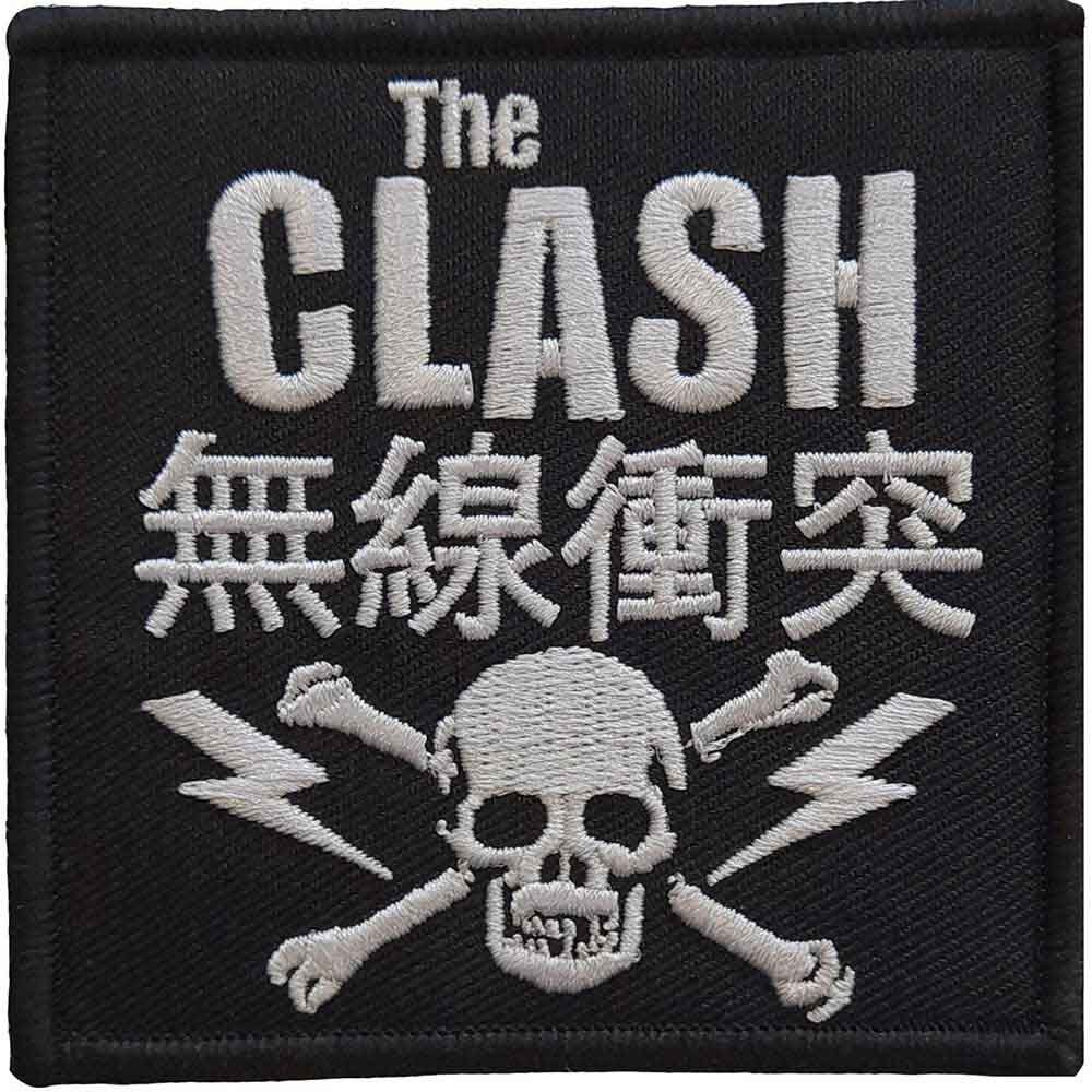 The Clash Patches – Aufbügelbar – Totenkopf und gekreuzte Knochen