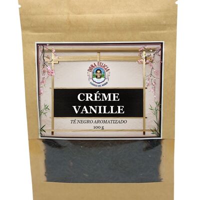 CREME VANILLE - Thé noir aromatisé