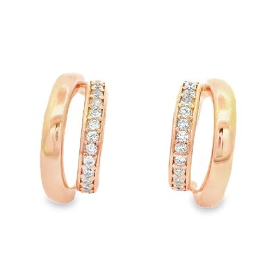 Creole Lia plata 925 chapada en oro rosa
