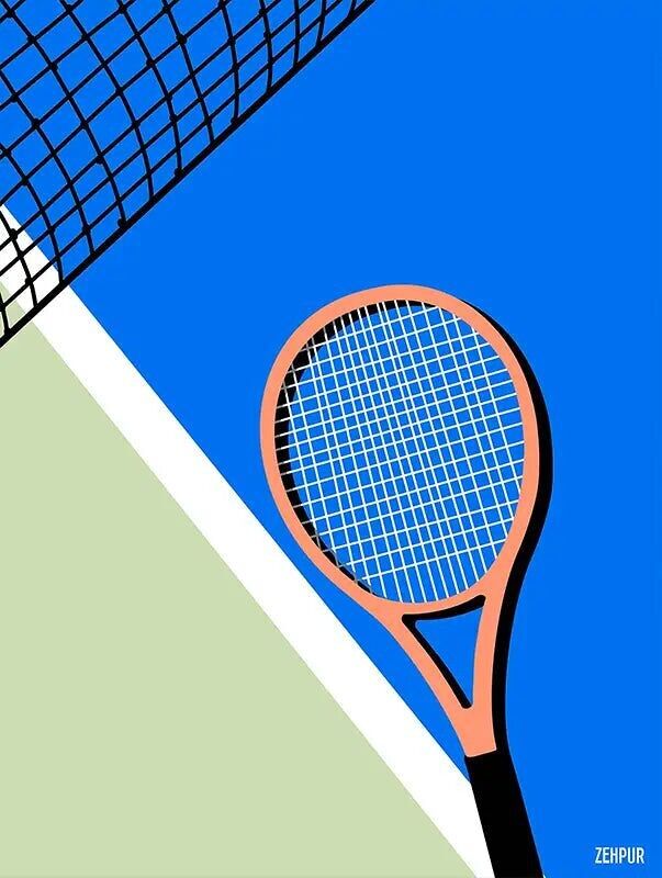US Open Tennis Poster │ Passion sport poster