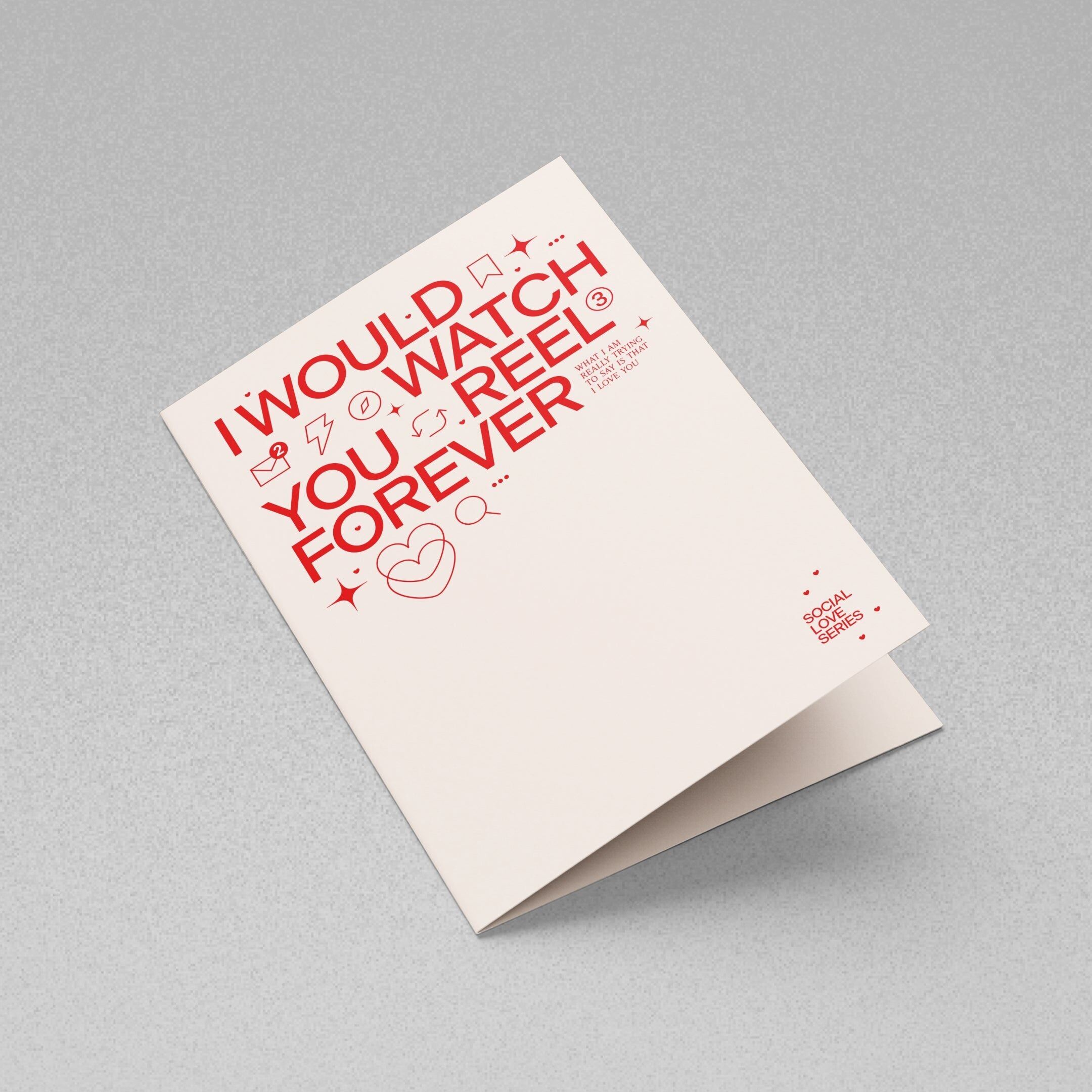 ALTRE CARTE SOCIAL LOVE — Biglietti d'auguri