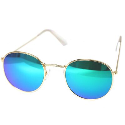 Gafas de sol piloto azul verde