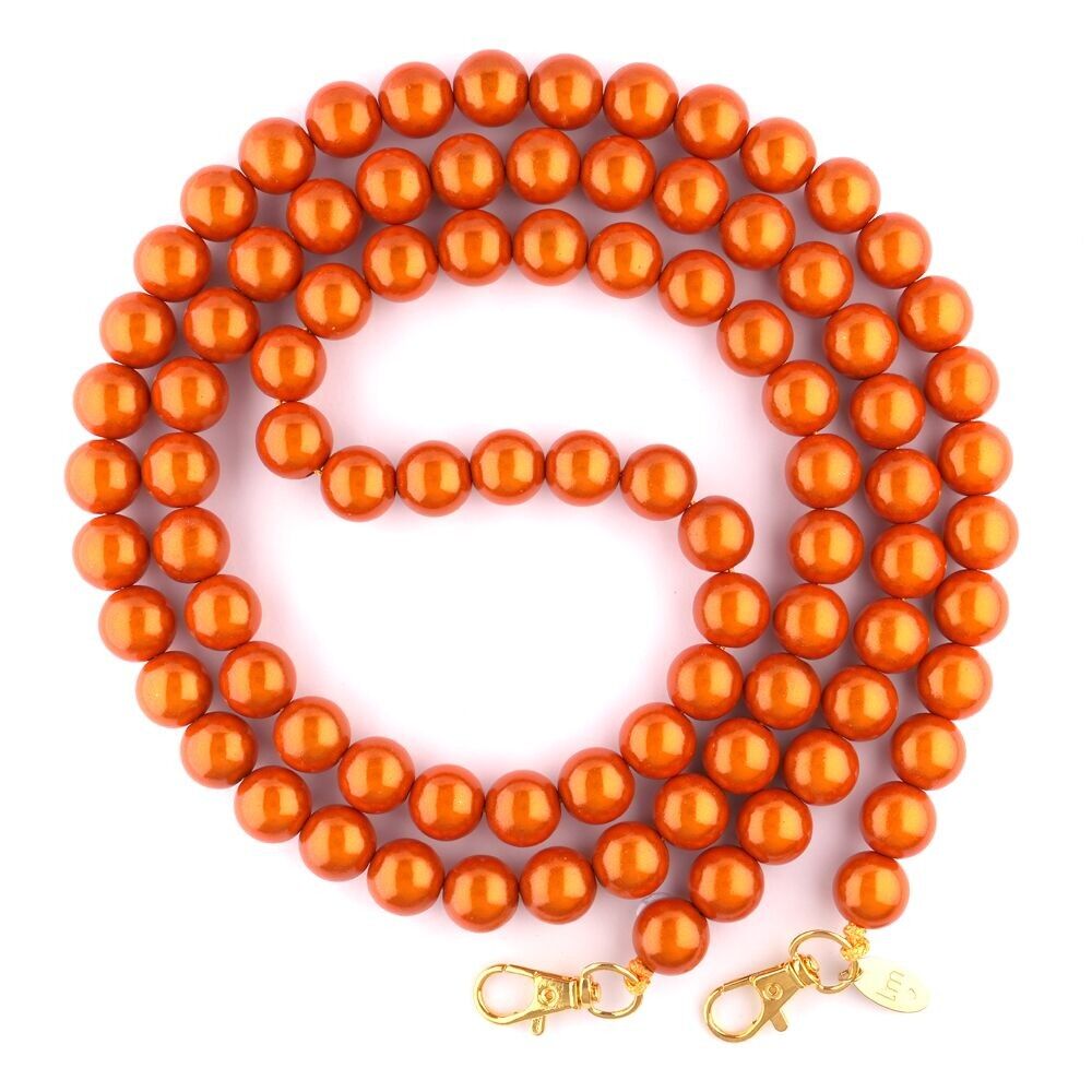 Catena per telefono LizzyMae arancione grande 14mm