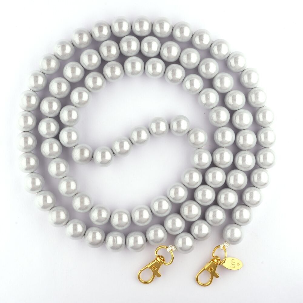 Catena per telefono LizzyMae Off-White grande 14mm