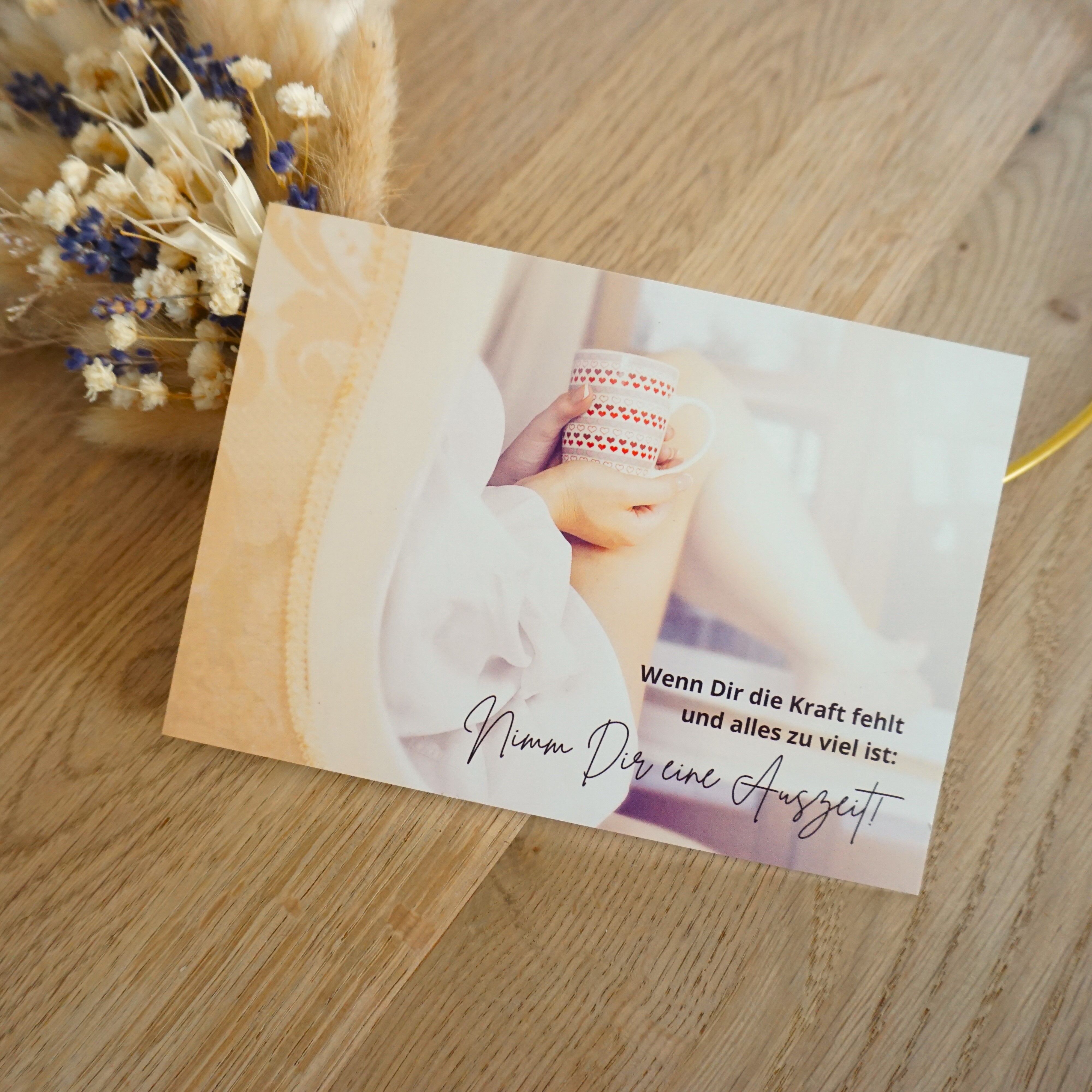 Carte postale « Faites une pause »