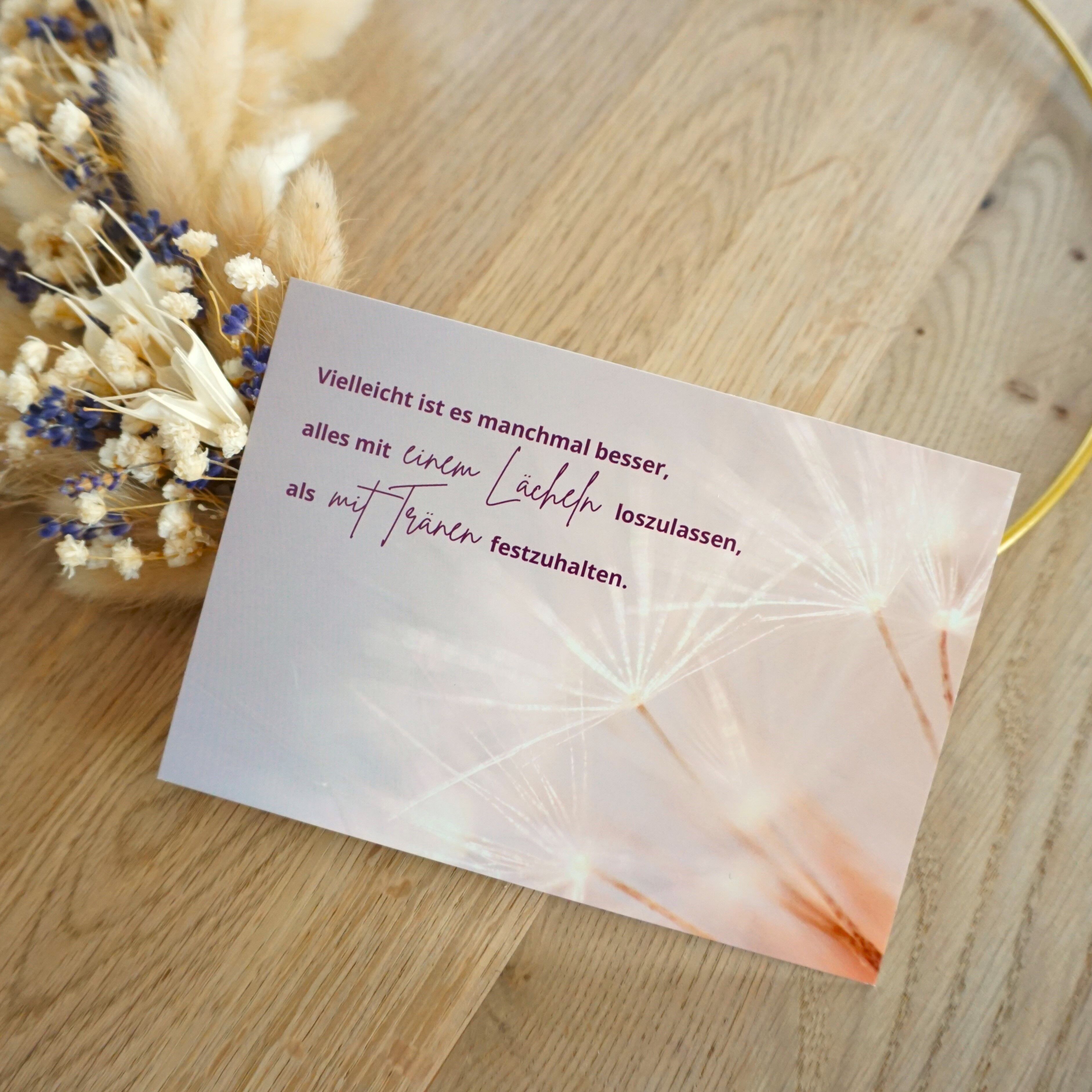 Cartolina “Dente di leone”