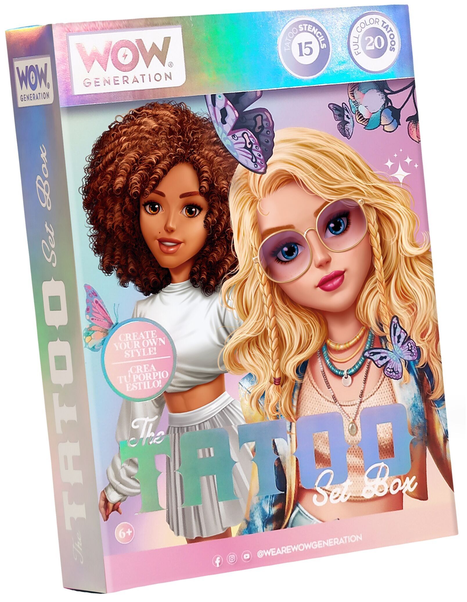 Set de tatuajes - WOW GENERATION