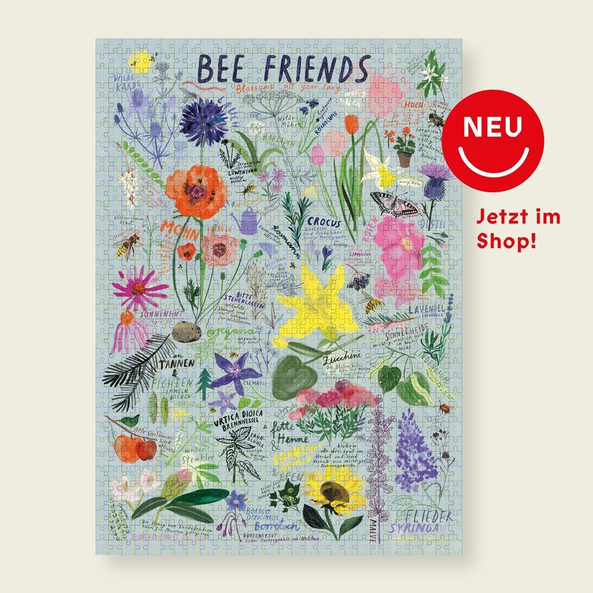 Puzzle »Amici delle api« | Rinah Lang