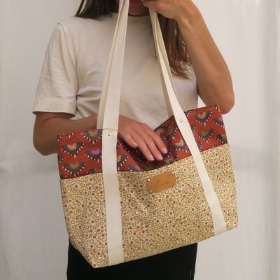 Sac cabas en tissu fantaisie