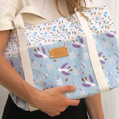 Sac cabas en tissu fantaisie