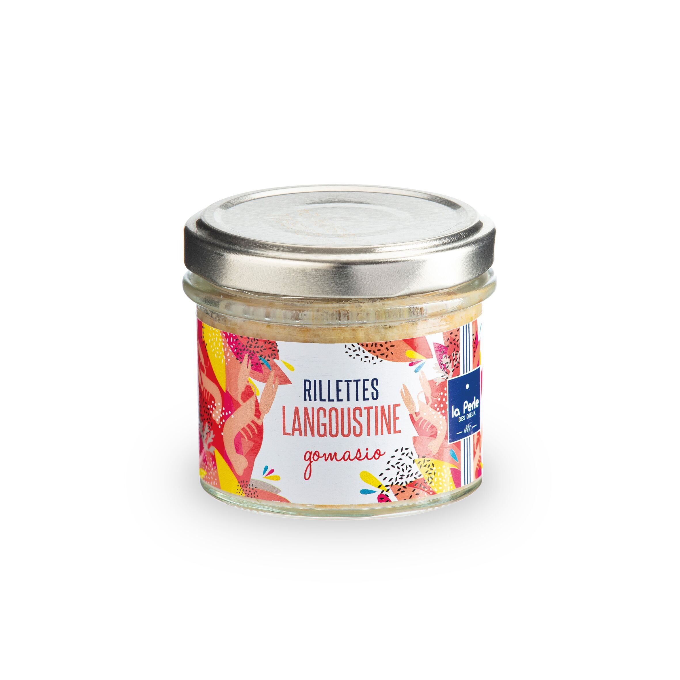 Rillettes di scampi al gomasio