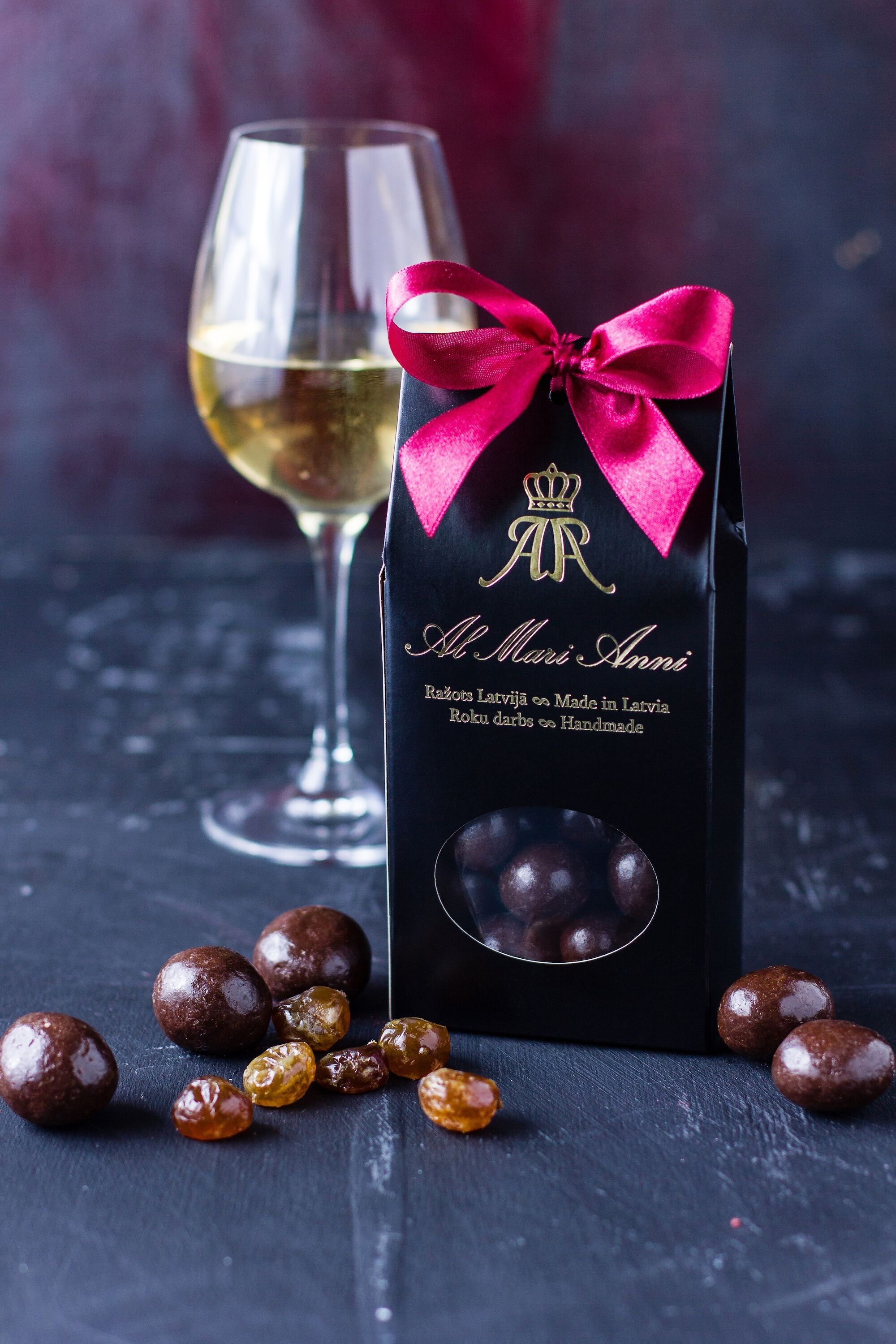 Al Mari Anni Dragee mit Stachelbeer-Weißweingeschmack