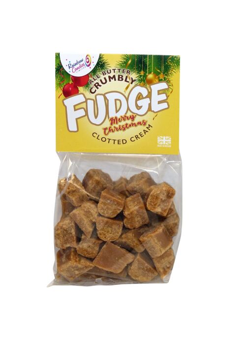 Xmas All Butter Clotted Cream Crumbly Fudge Grab Bag