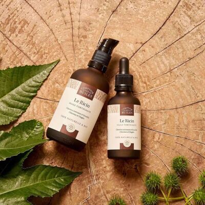 Set de 5 + 1 gratis - Aceite de Ricino ORGÁNICO - Fortificante