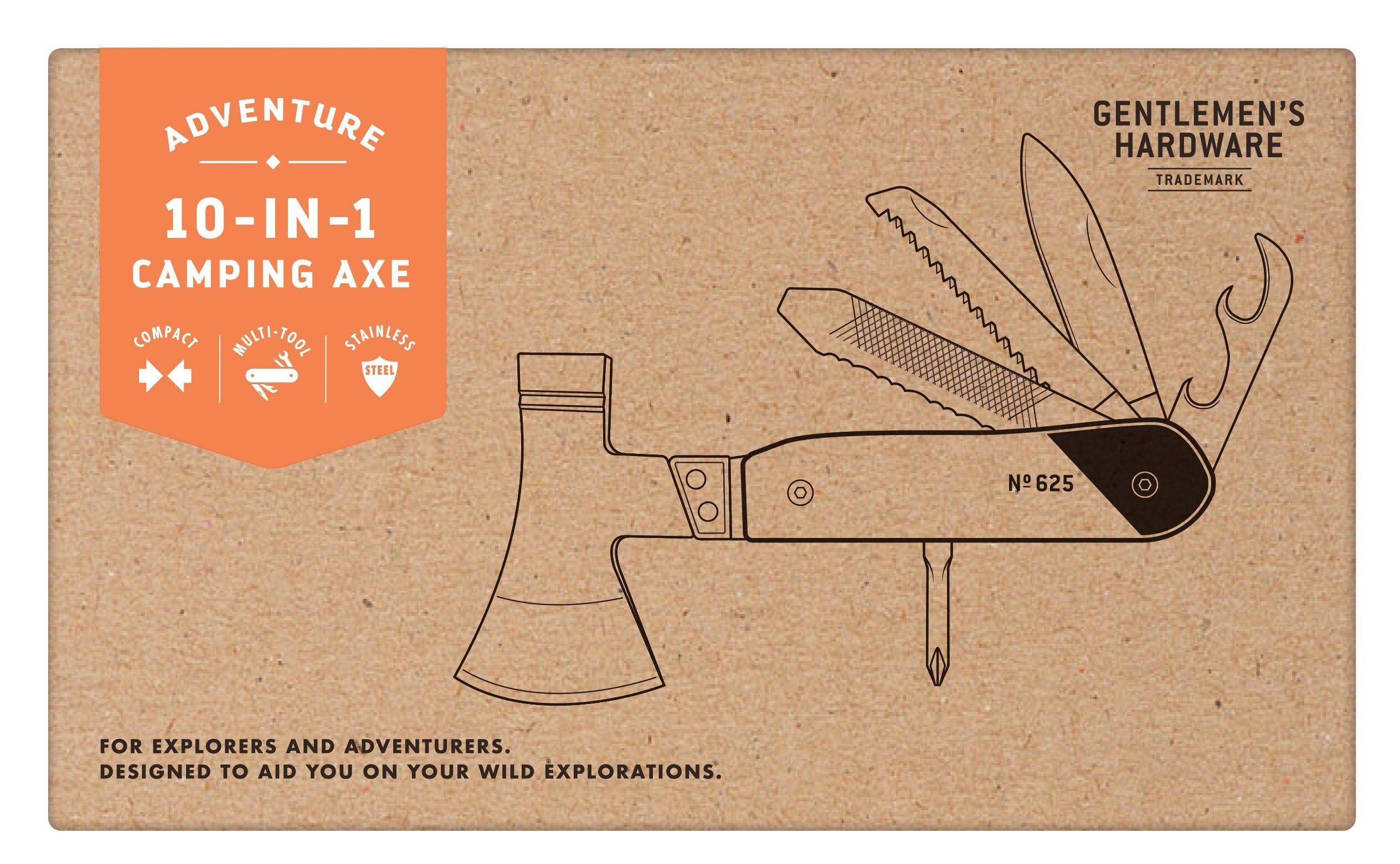 Multi-utensile ascia 10 in 1