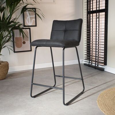 Industrial Bar Stool Jelle Anthracite