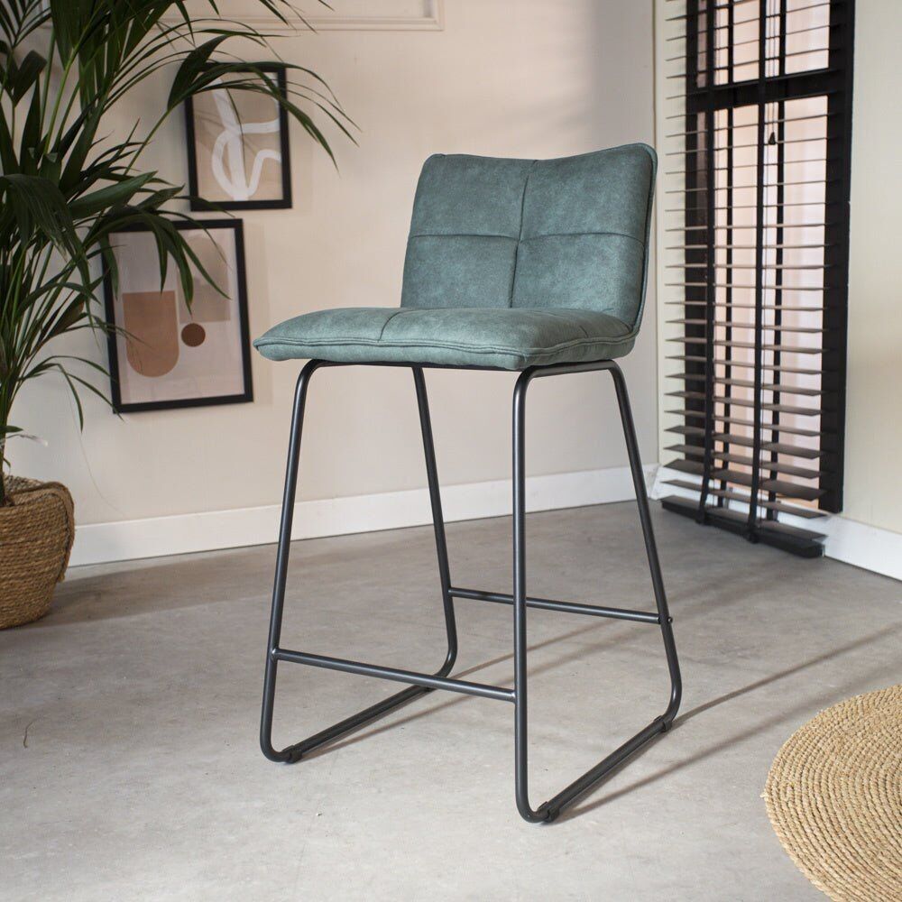 Sgabello da bar industriale Jelle Groen