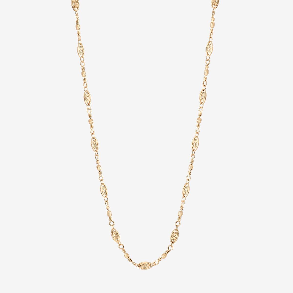 COLLANA BAROCCA D'ORO - CATENE SEMPLICI