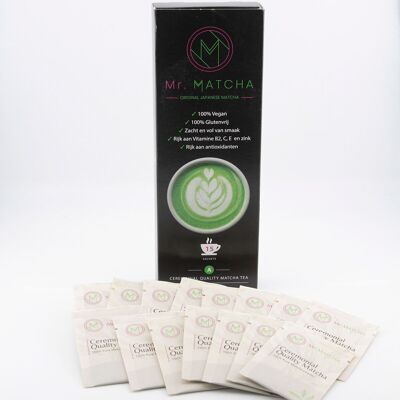 Ceremonial Matcha tea - box of 15 bags