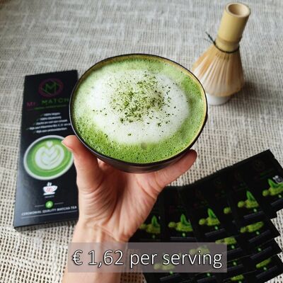 Zeremonieller Matcha-Tee – Schachtel mit 40 Beuteln
