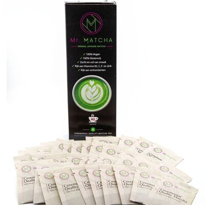 Ceremonial Matcha tea - box with 40 bags